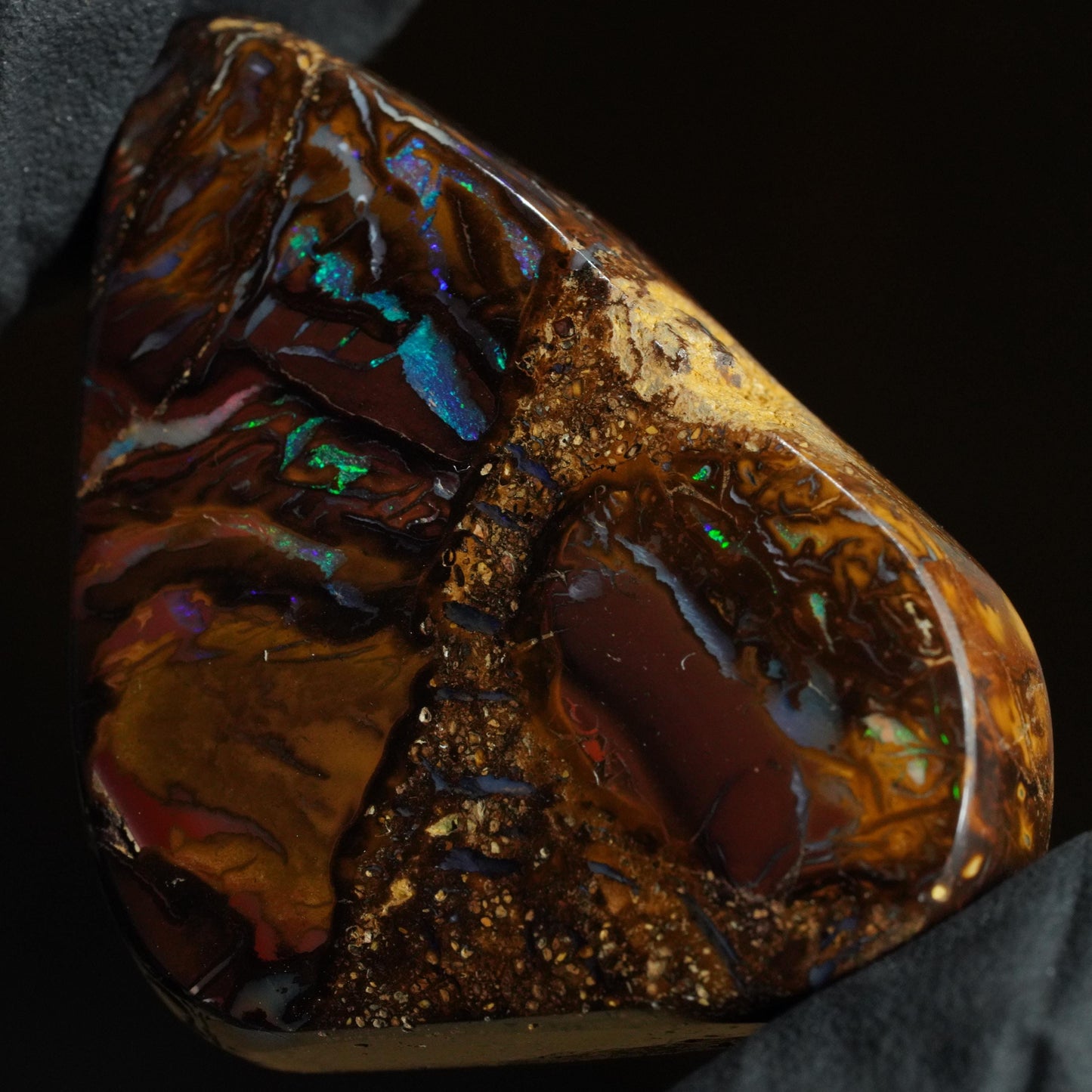 Boulder Opal Cut Stone
