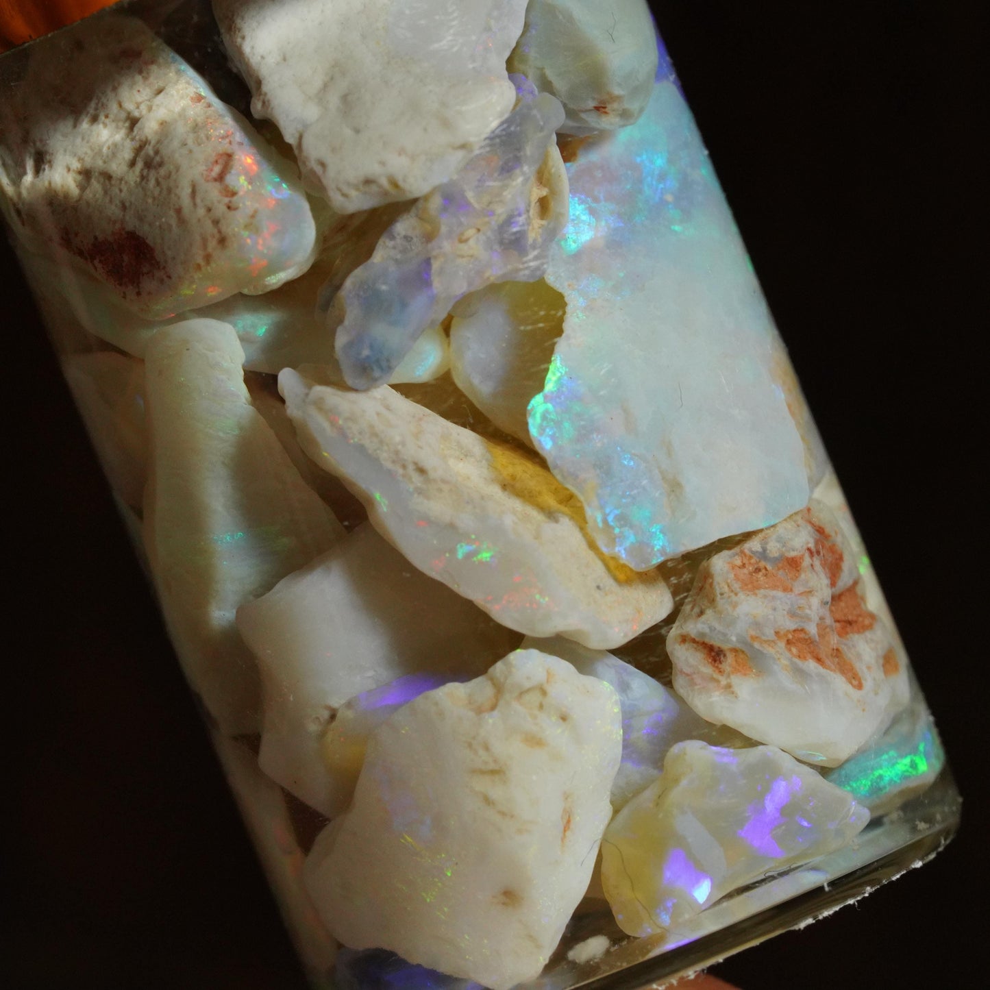 Lightning Ridge Opal Chips