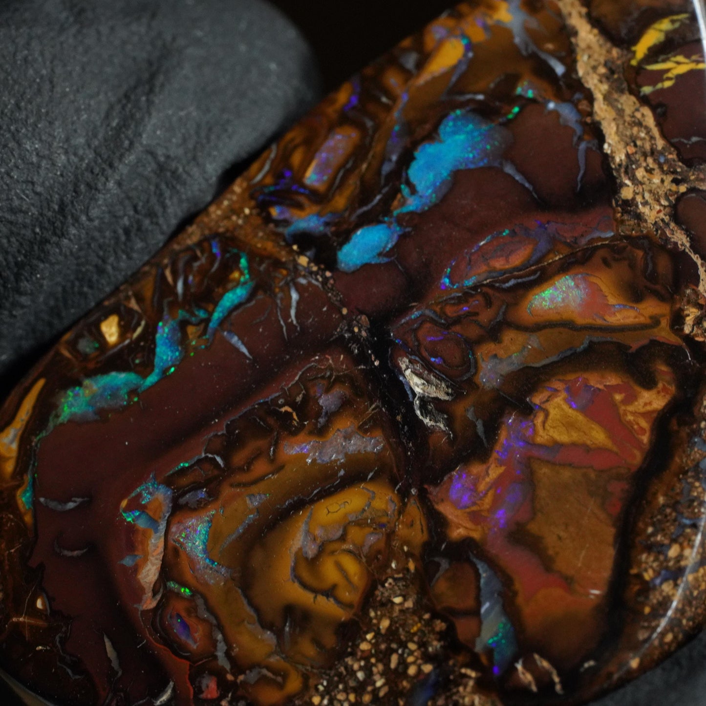 Boulder Opal Cut Stone