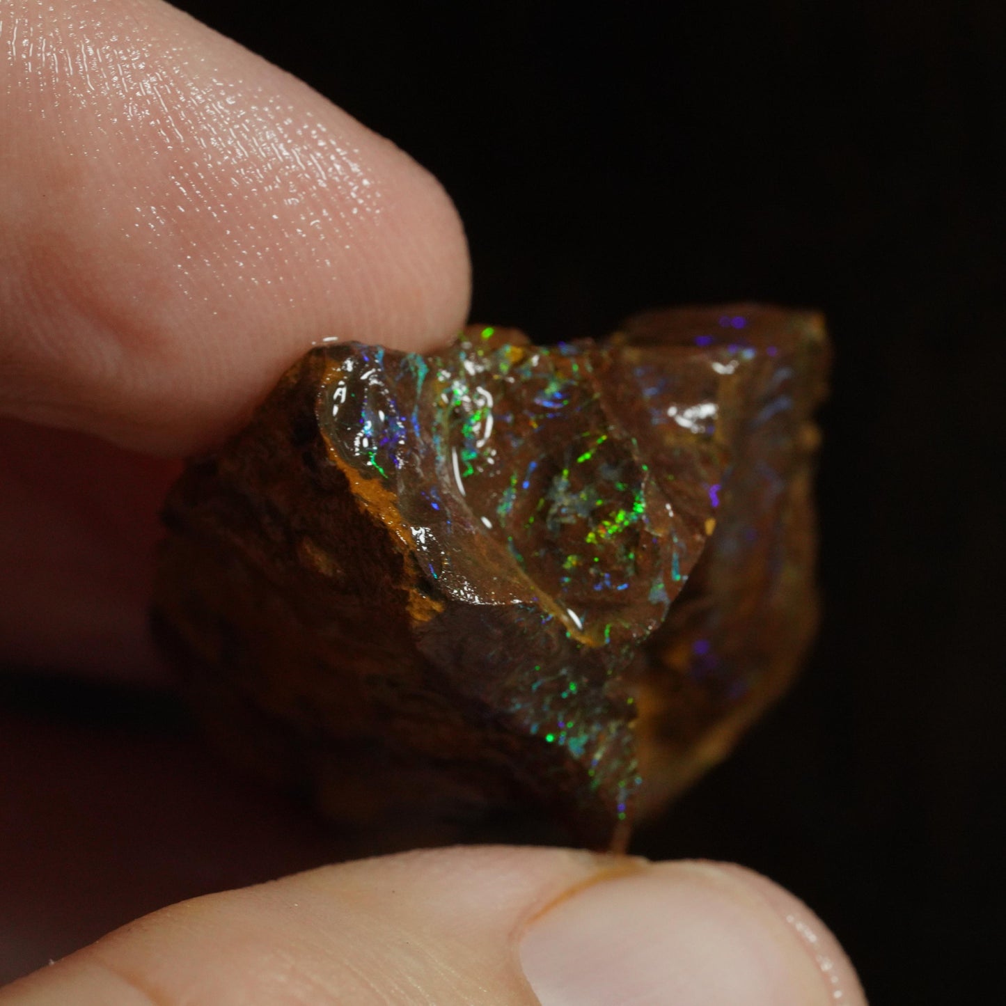 Rough Boulder Opal