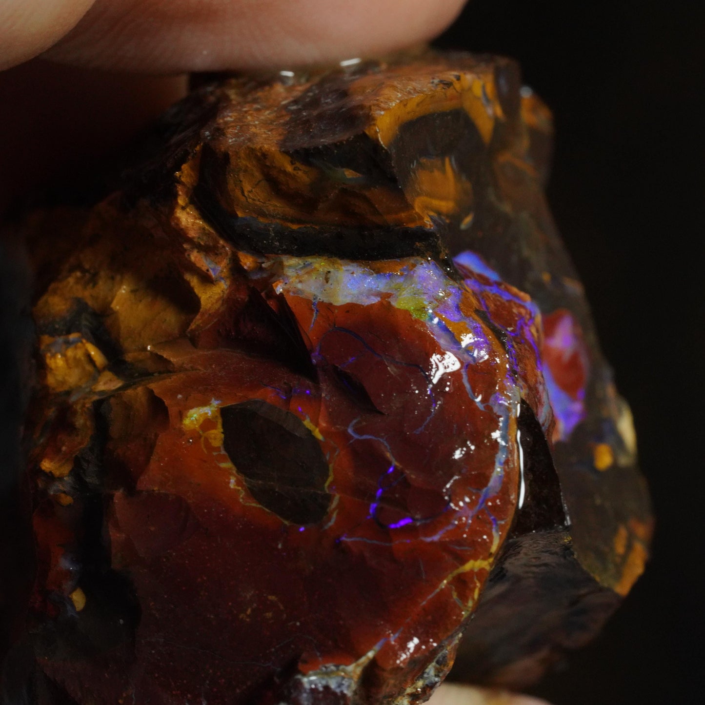 Rough Boulder Opal