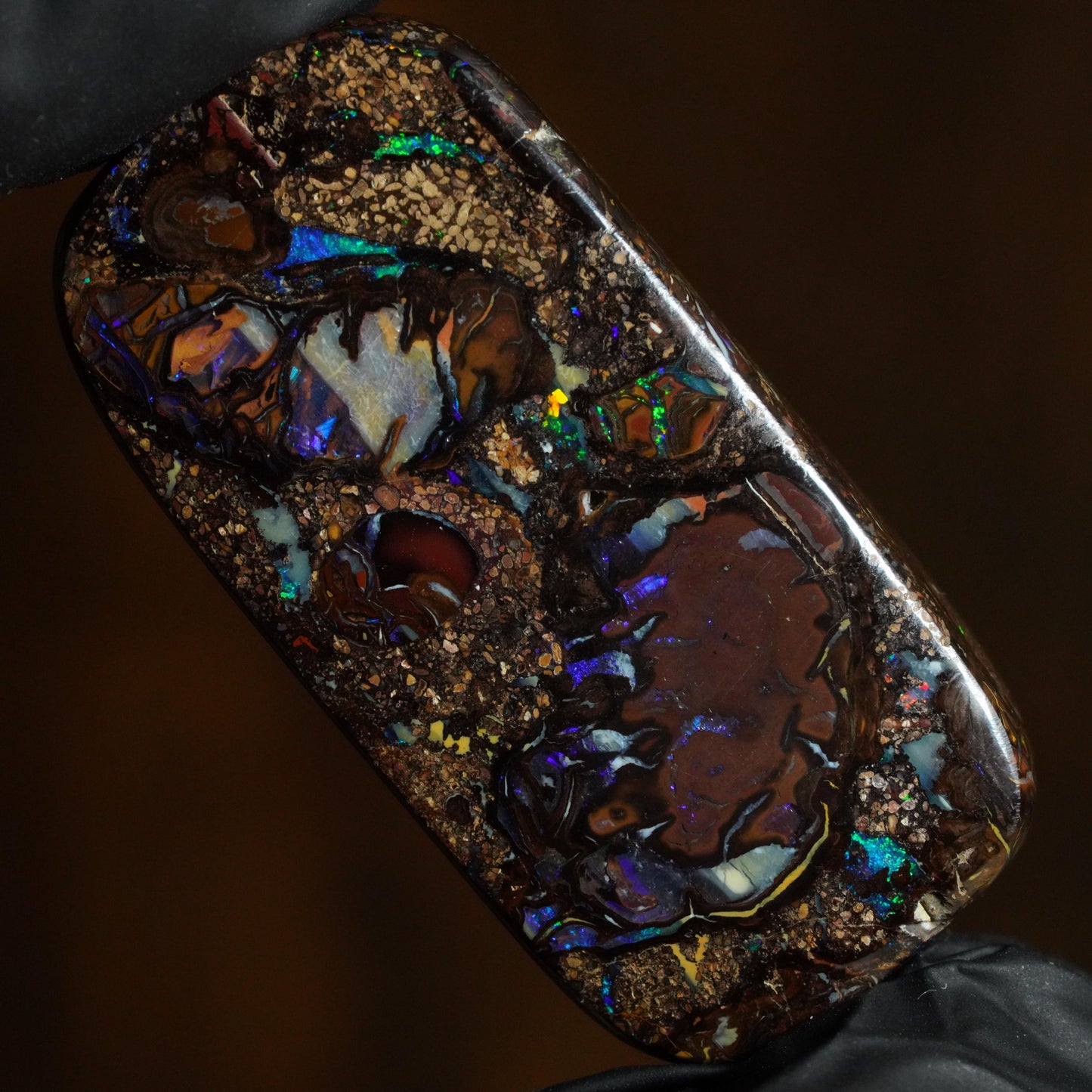 Boulder Opal Cut Stone