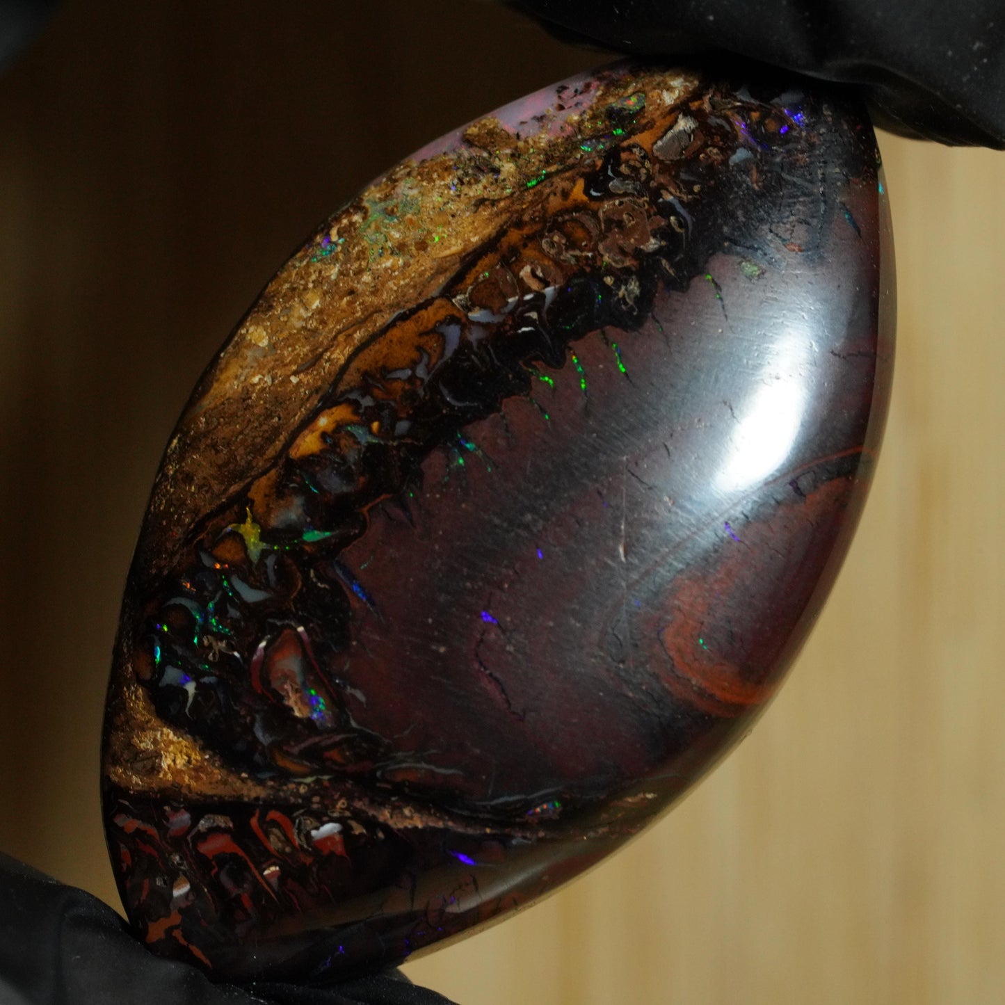 Boulder Opal Cut Stone