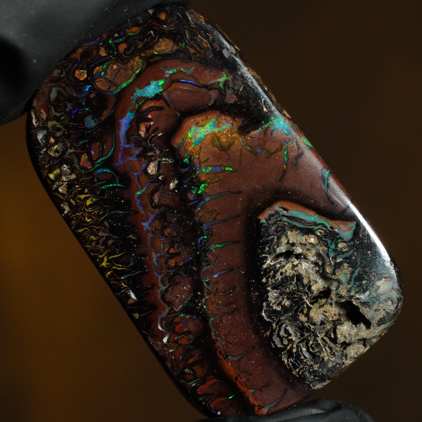 Boulder Opal Cut Stone