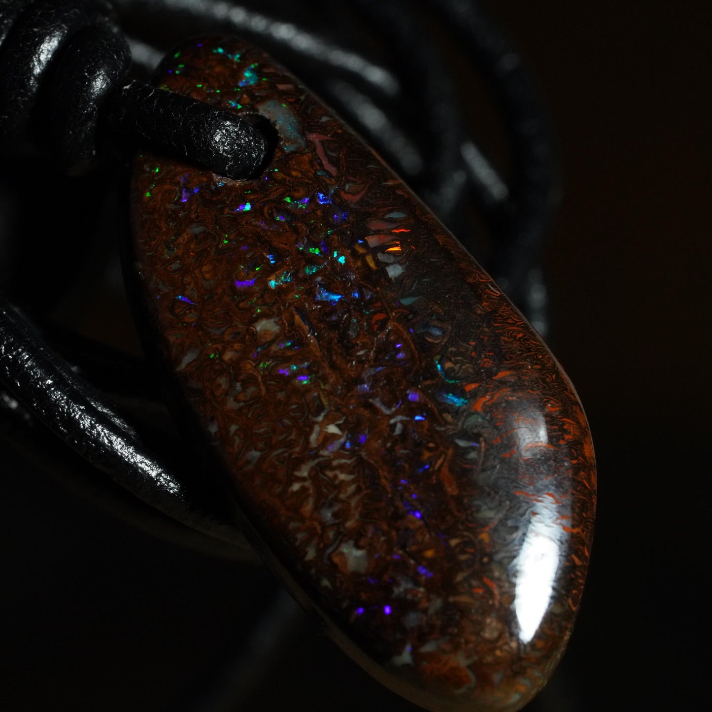 Boulder Opal Pendant