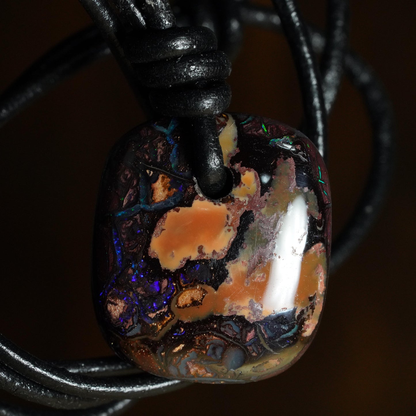 Boulder Opal Pendant