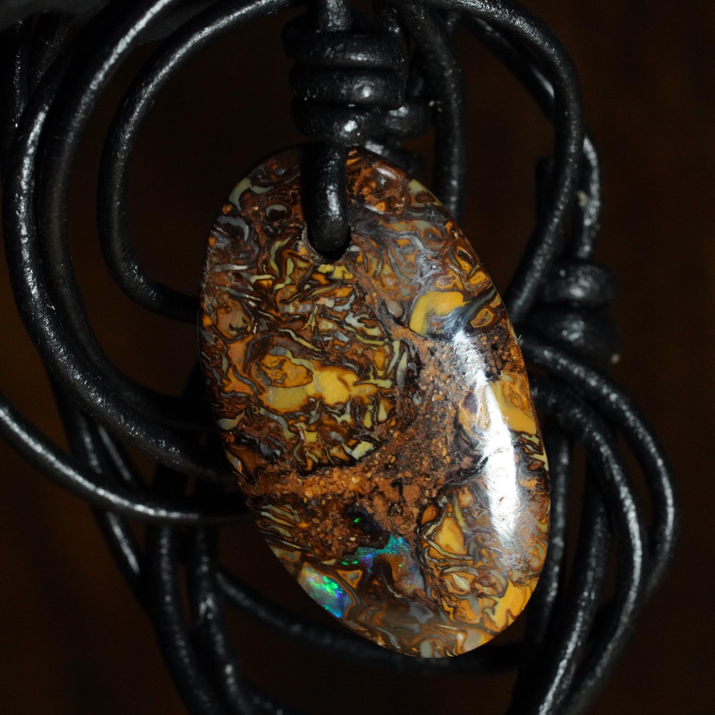 Boulder Opal Pendant