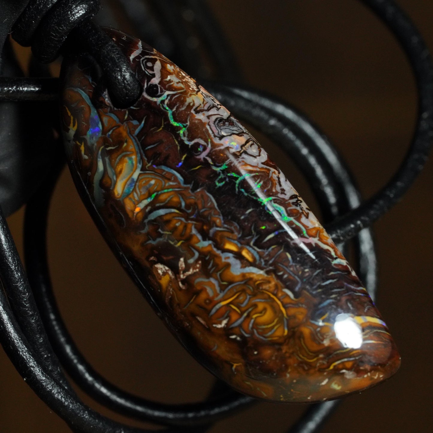 Boulder Opal Pendant