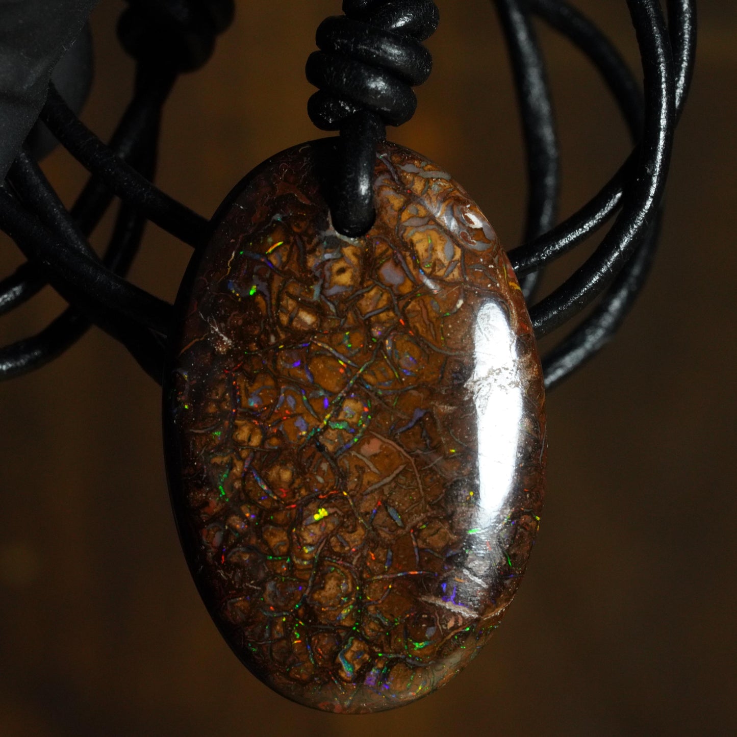 Boulder Opal Pendant