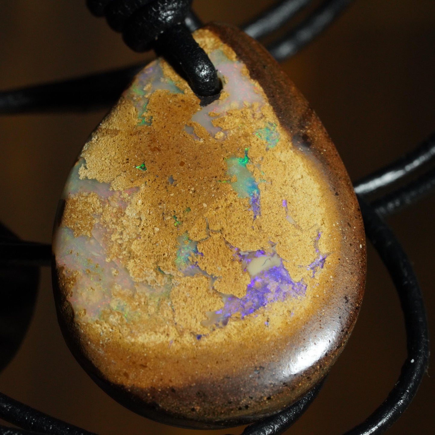 Boulder Opal Pendant