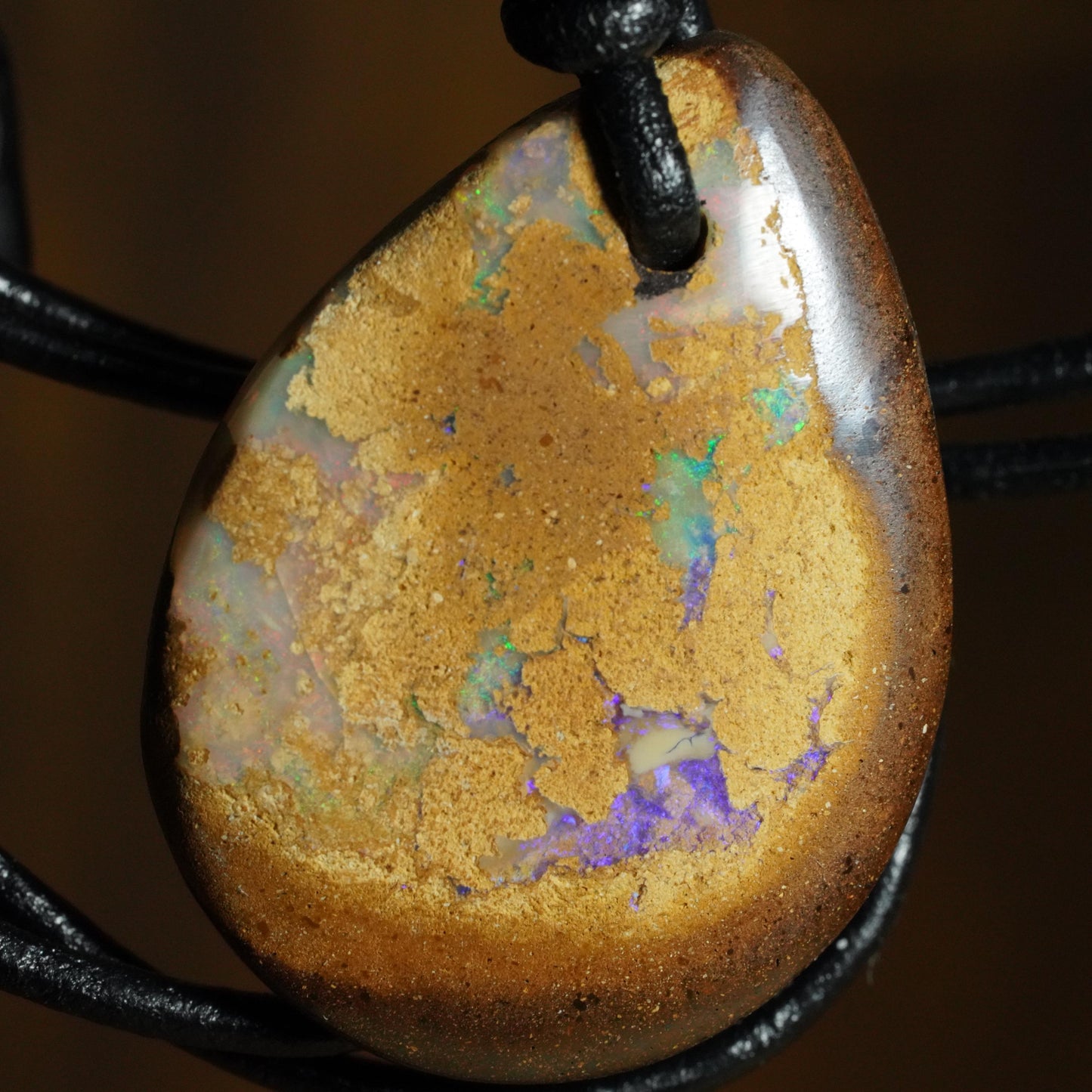 Boulder Opal Pendant