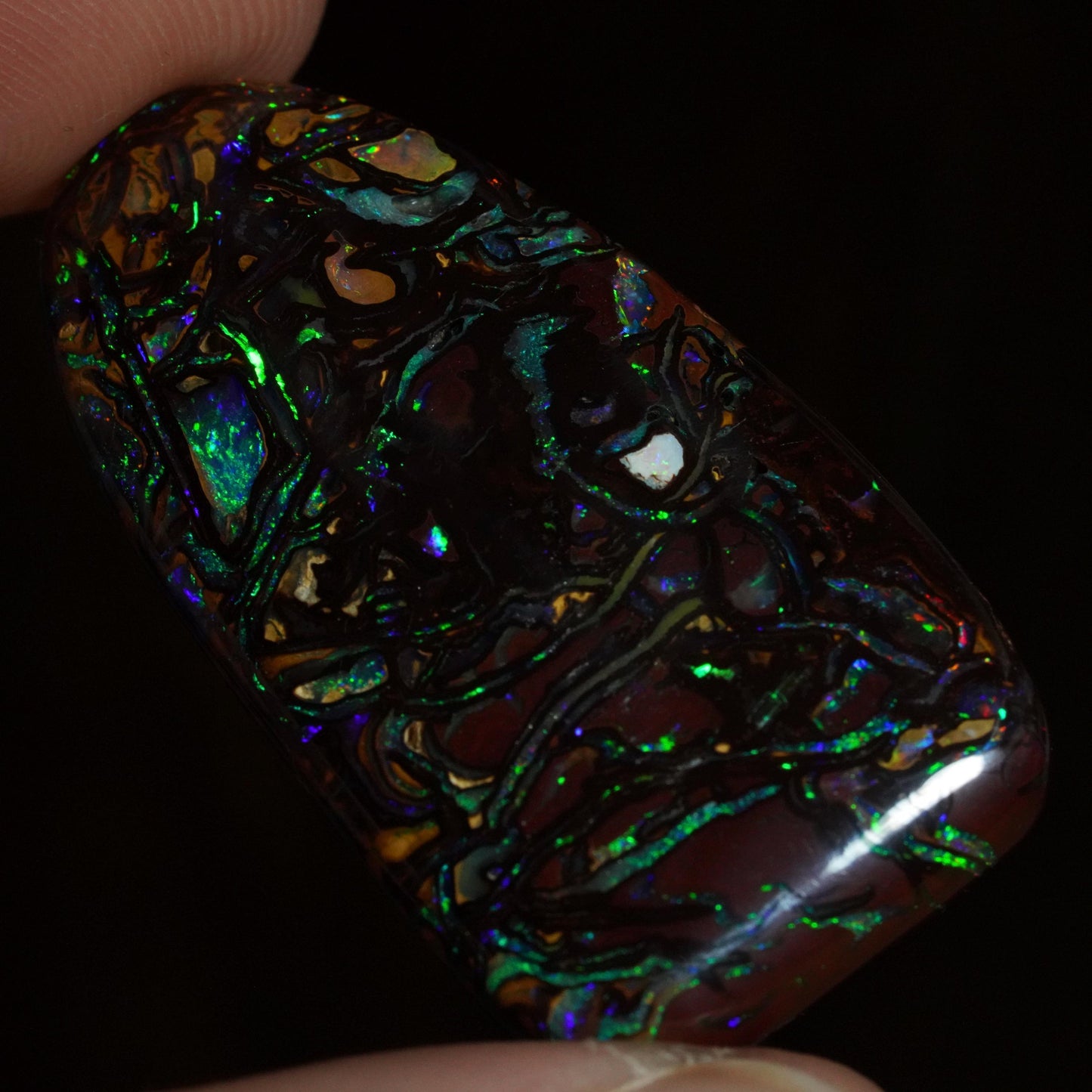 Boulder Opal Cut Stone