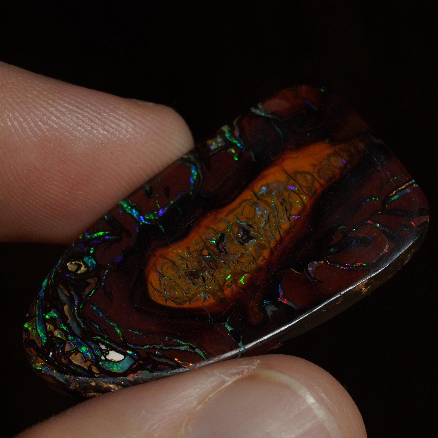 Boulder Opal Cut Stone