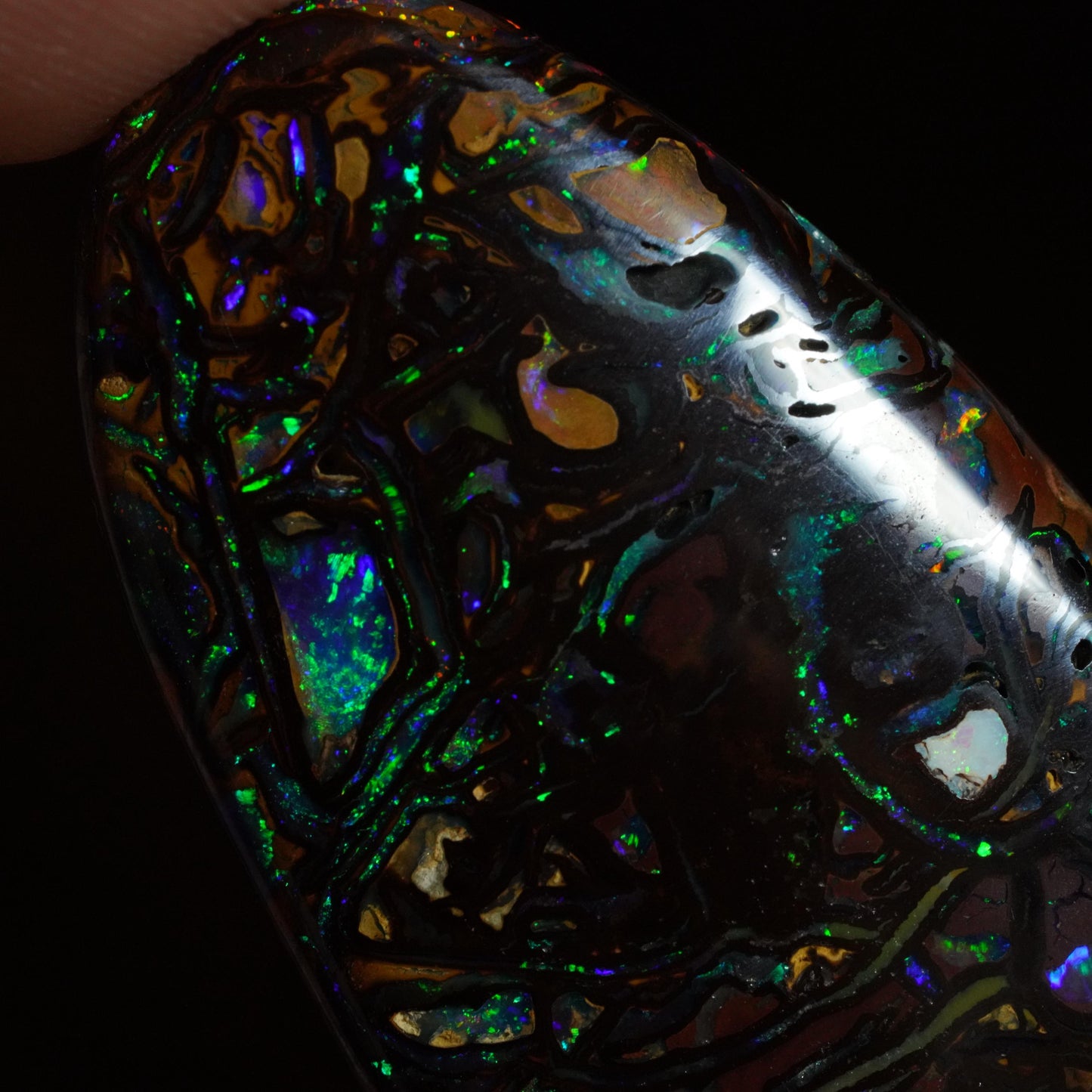 Boulder Opal Cut Stone