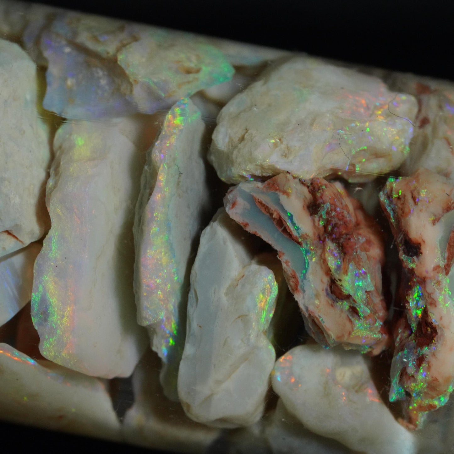 Lightning Ridge Opal Chip Jar