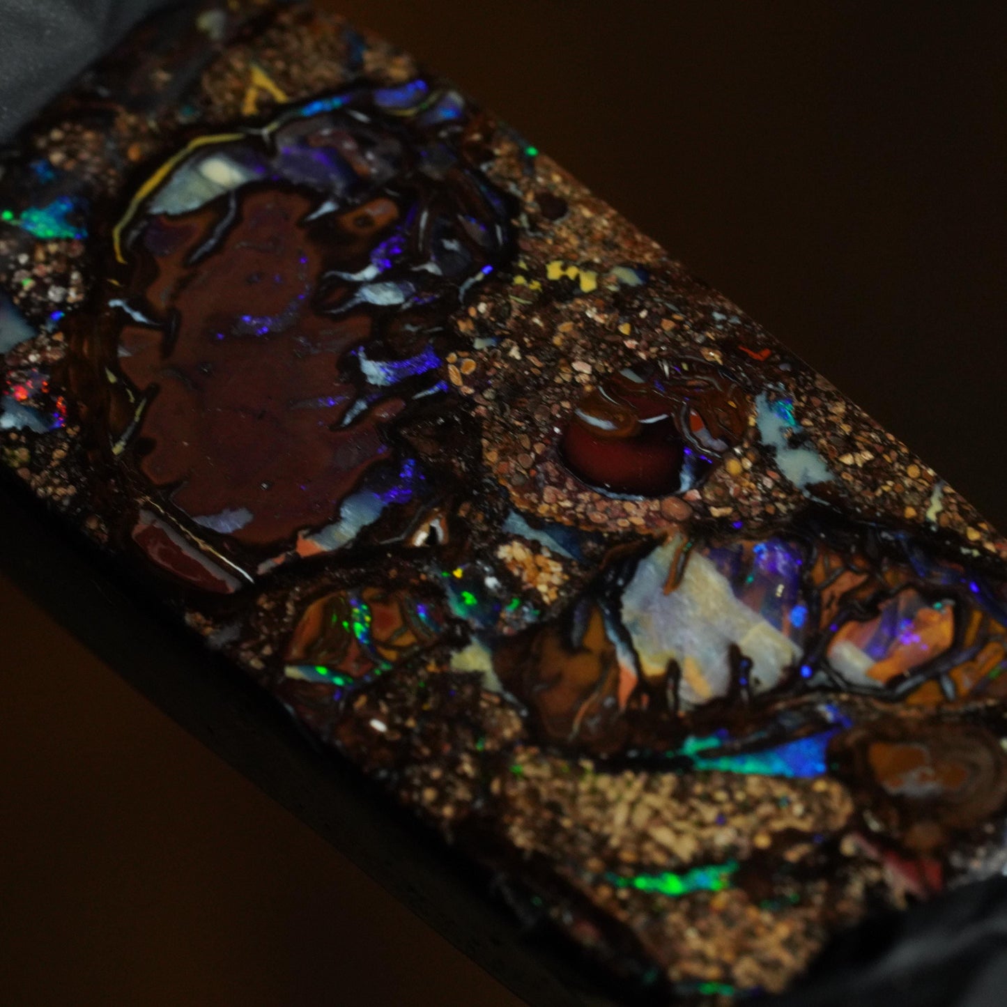 Boulder Opal Cut Stone