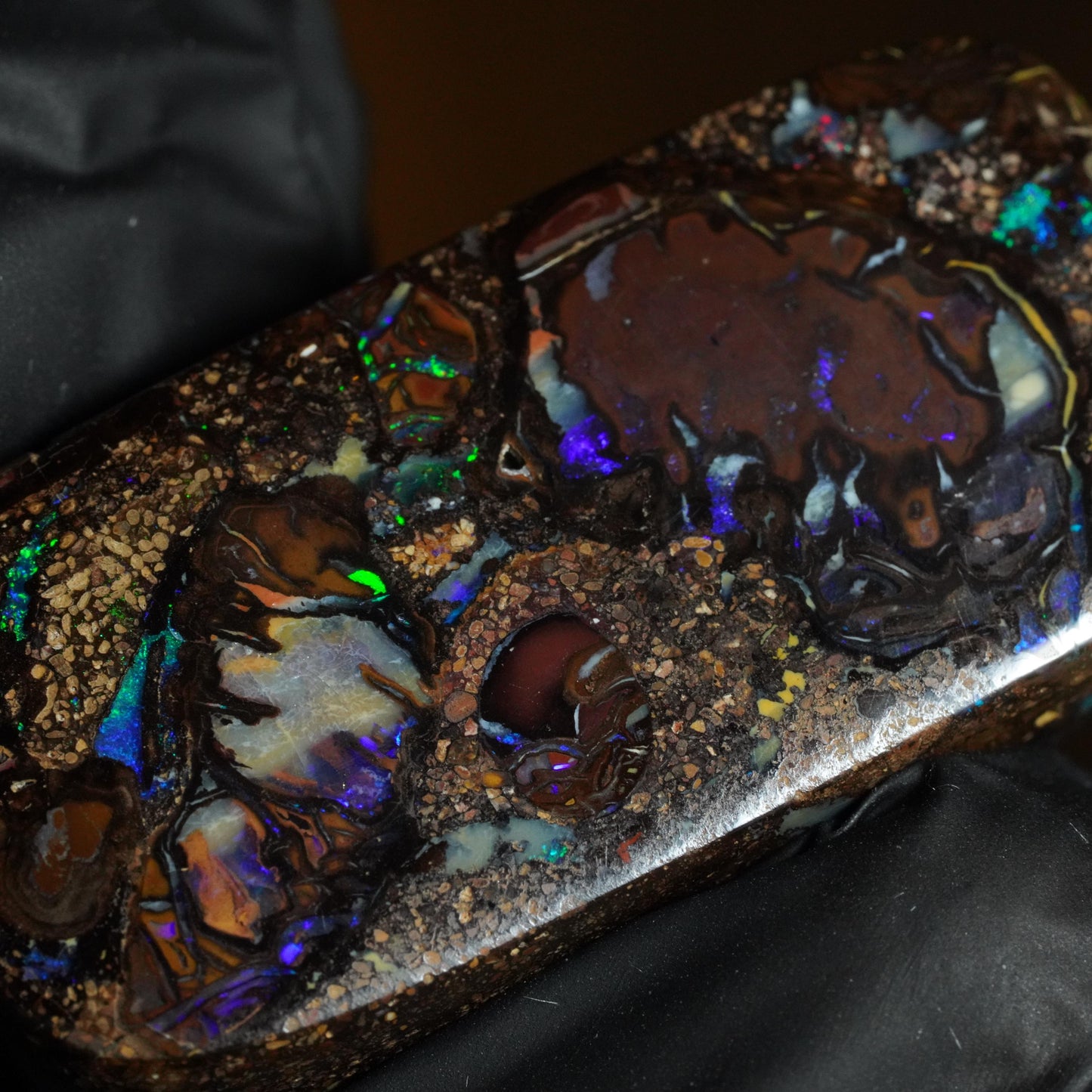 Boulder Opal Cut Stone