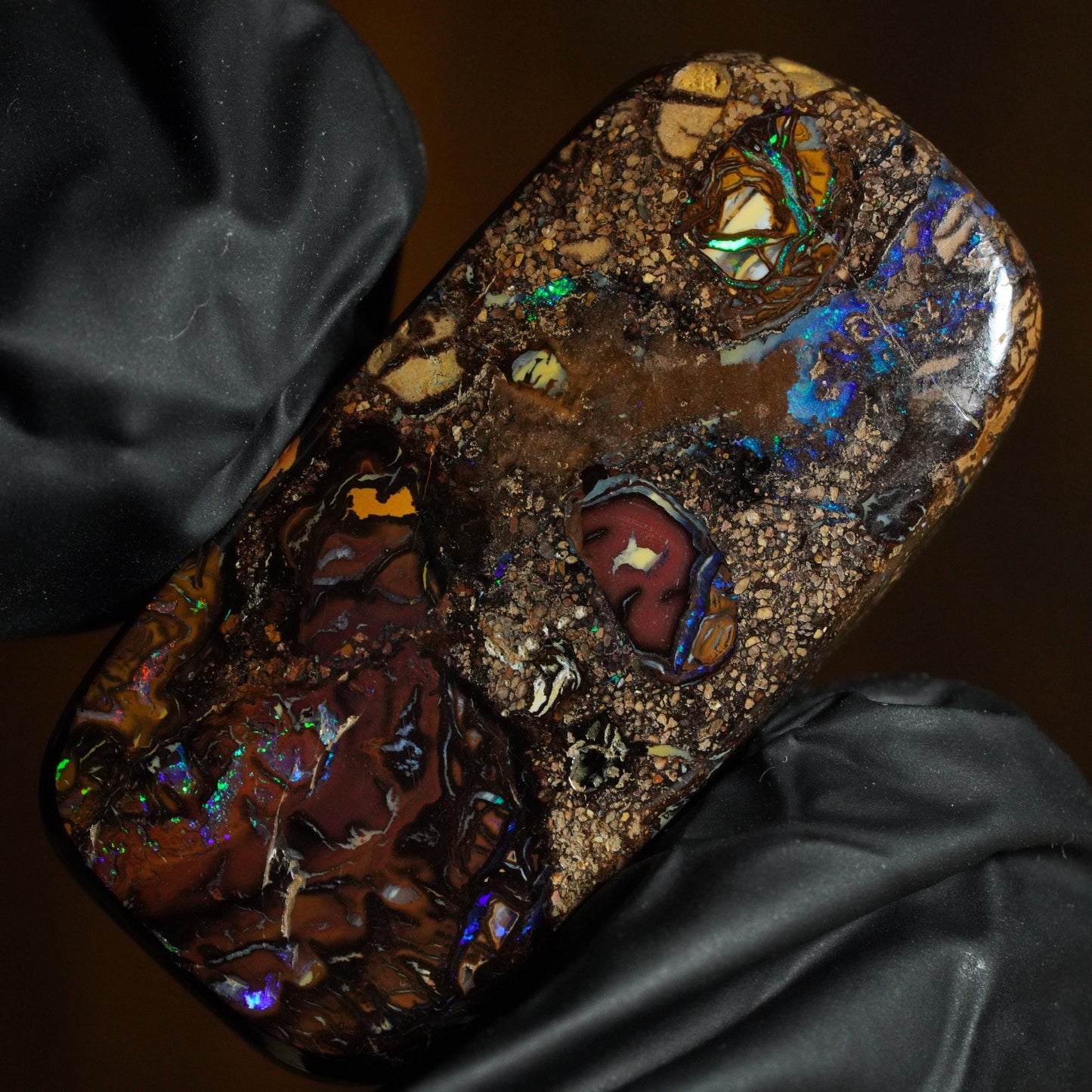 Boulder Opal Cut Stone