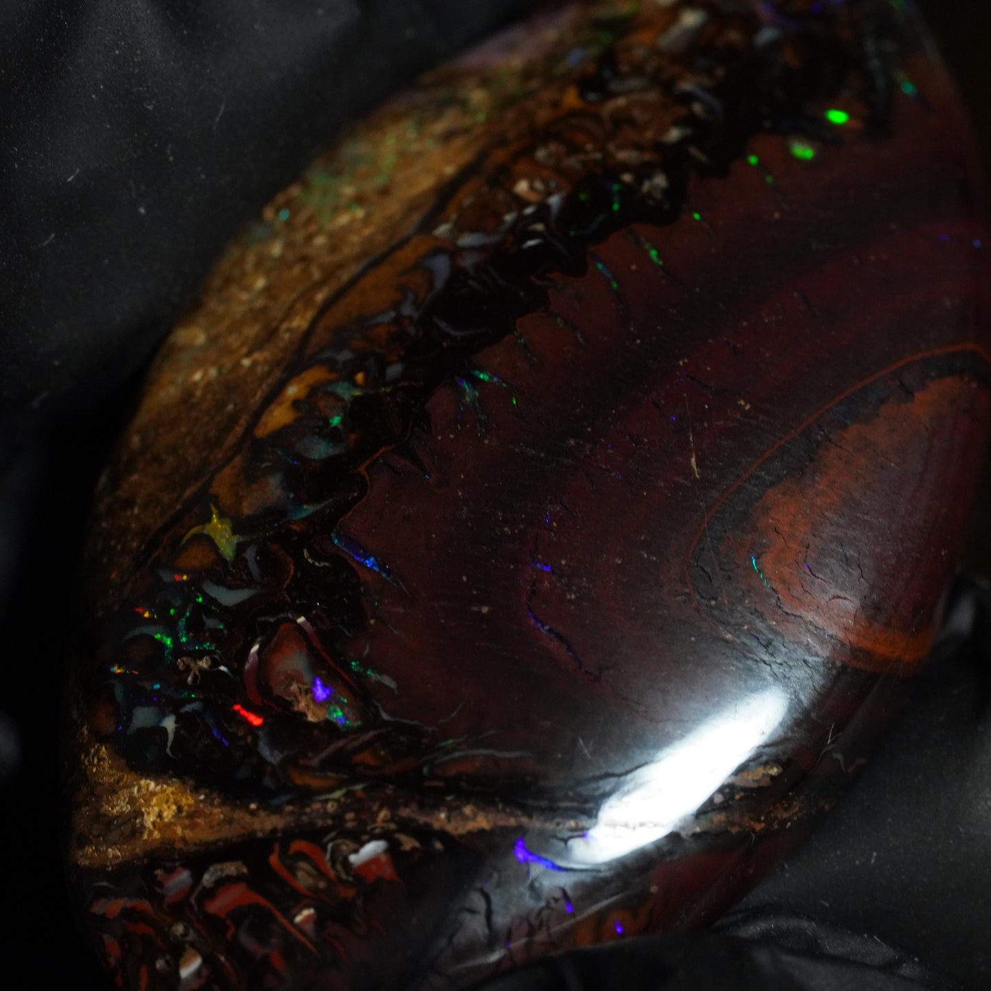 Boulder Opal Cut Stone