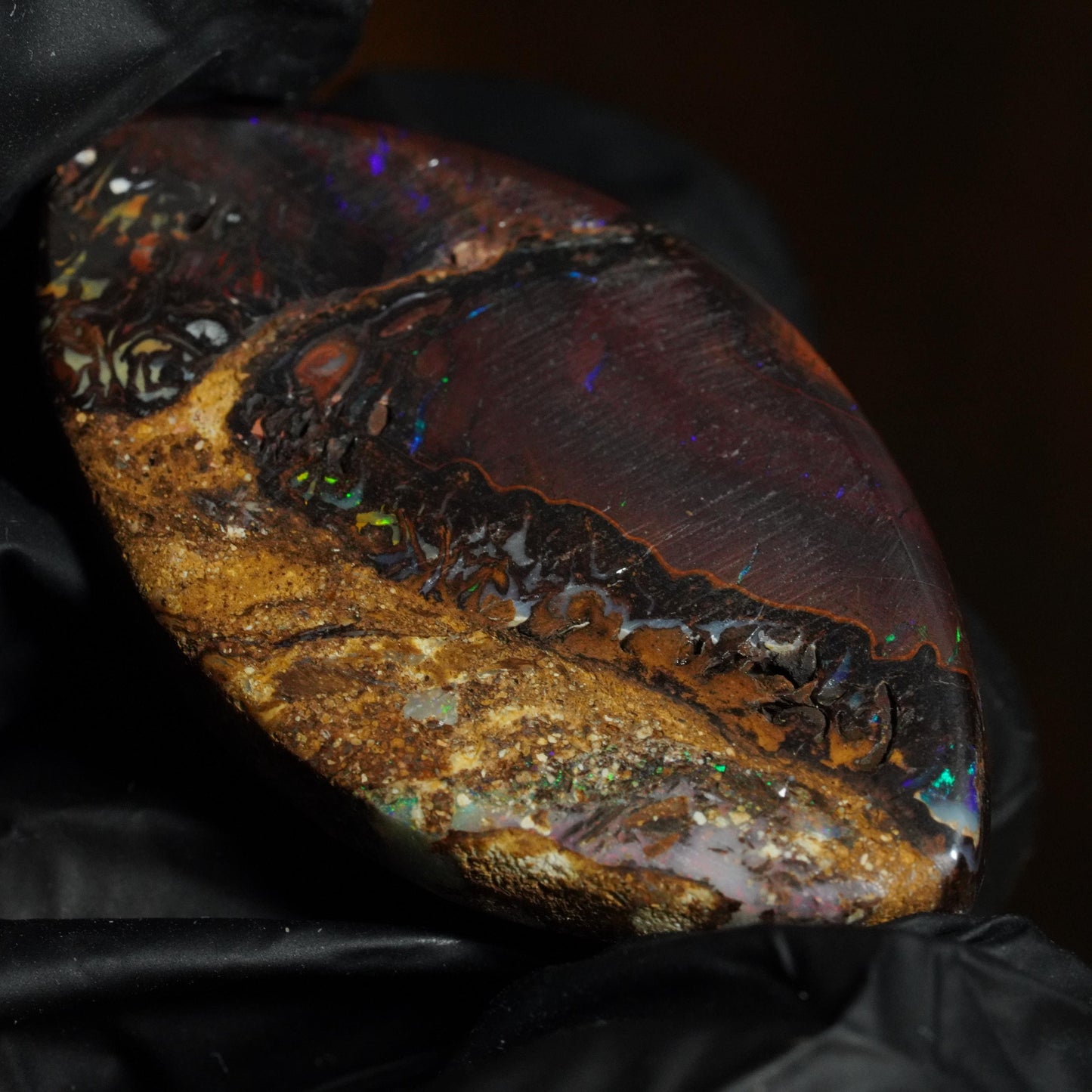 Boulder Opal Cut Stone