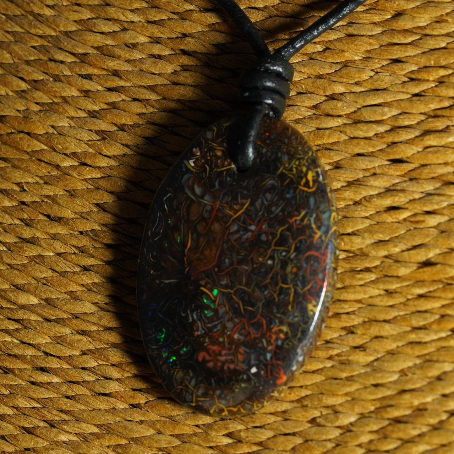 Boulder Opal Pendant