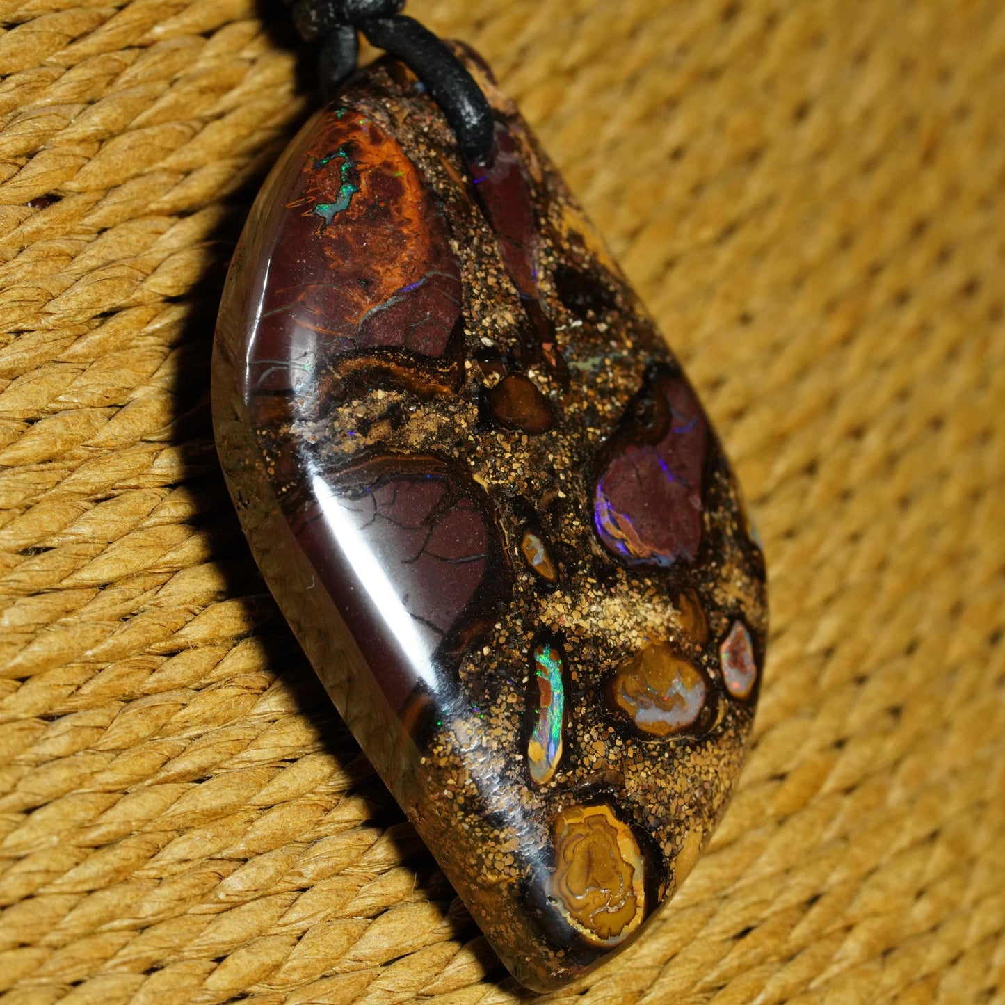 Boulder Opal Pendant