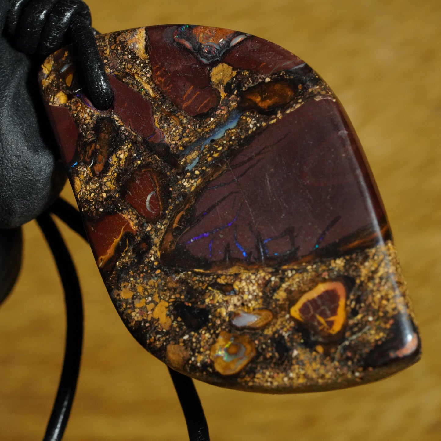 Boulder Opal Pendant