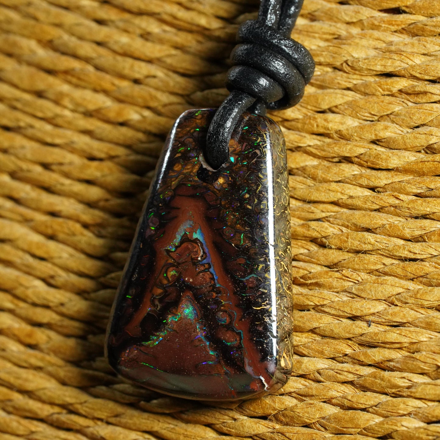 Boulder Opal Pendant