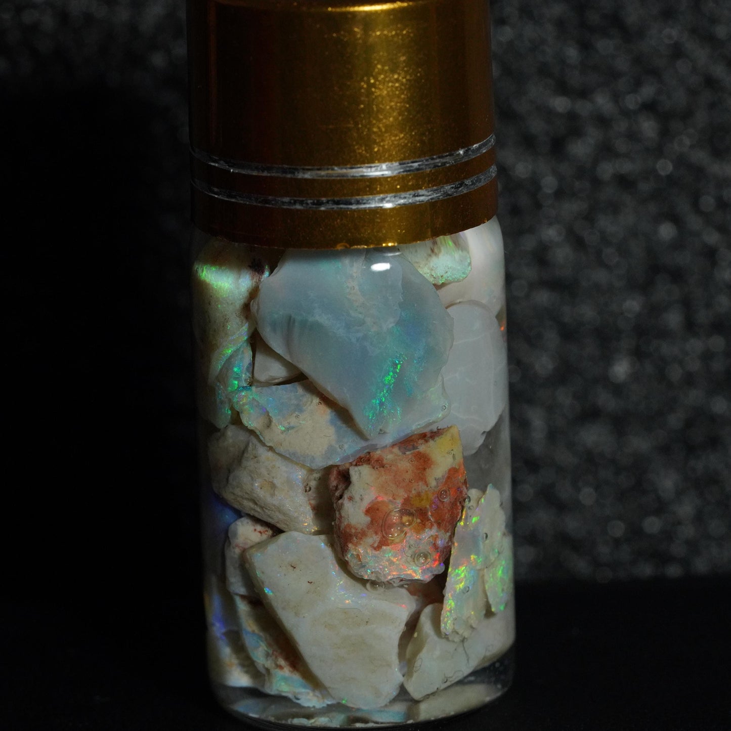 Lightning Ridge Opal Chip Jar