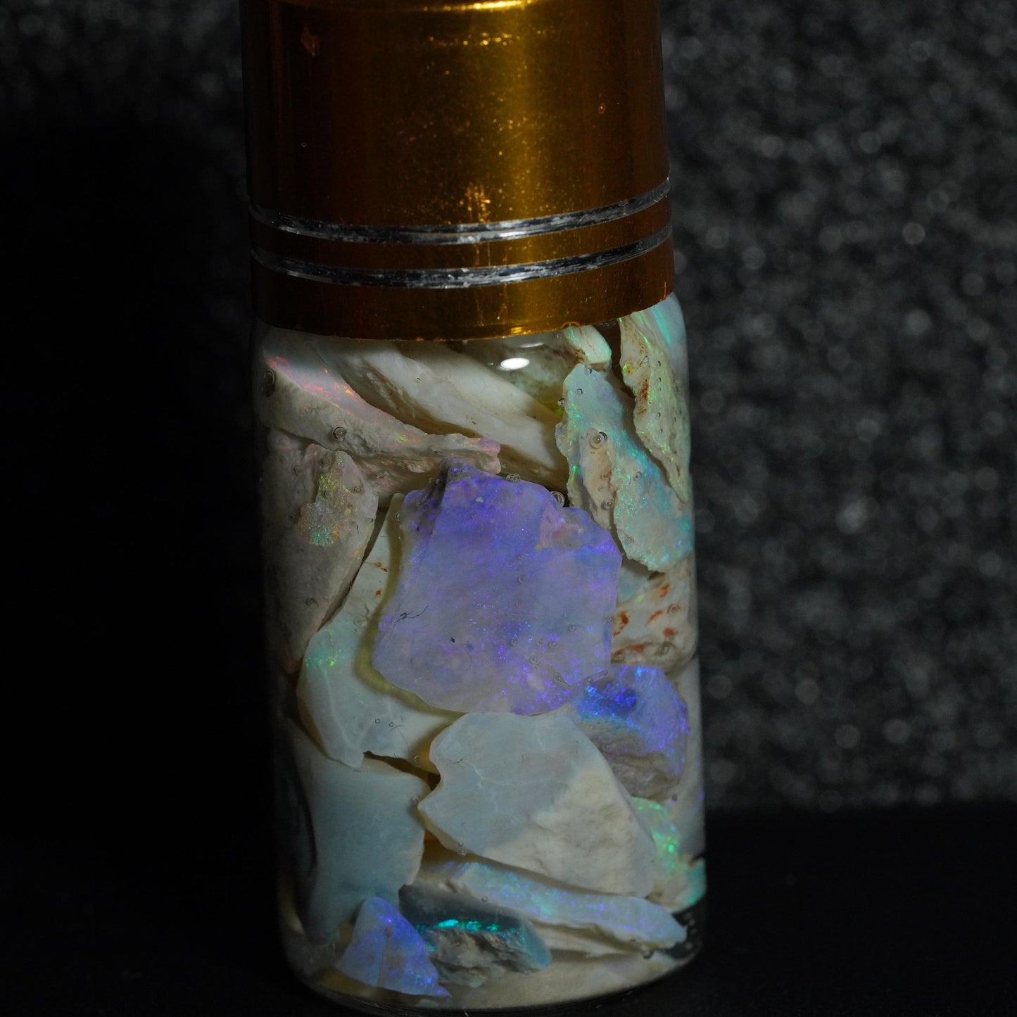 Lightning Ridge Opal Chip Jar