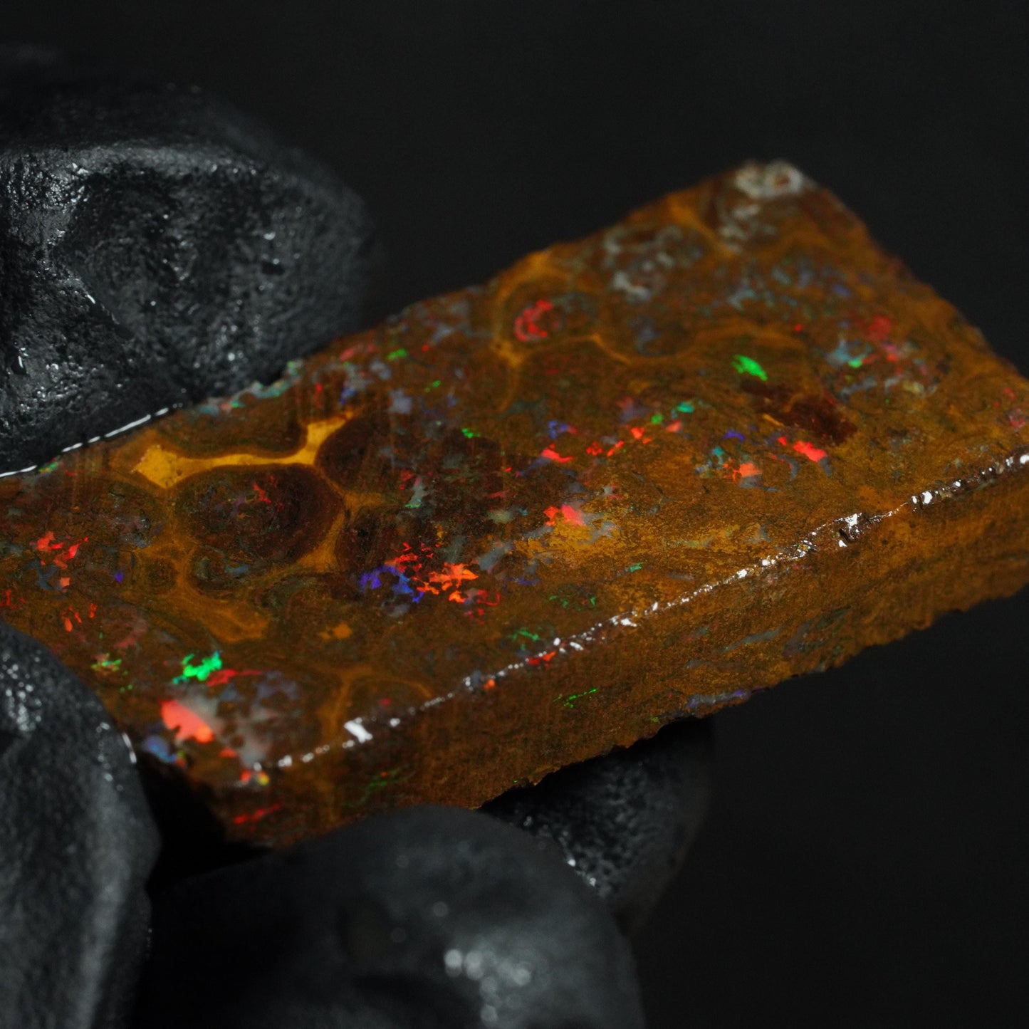 Boulder Opal Slab