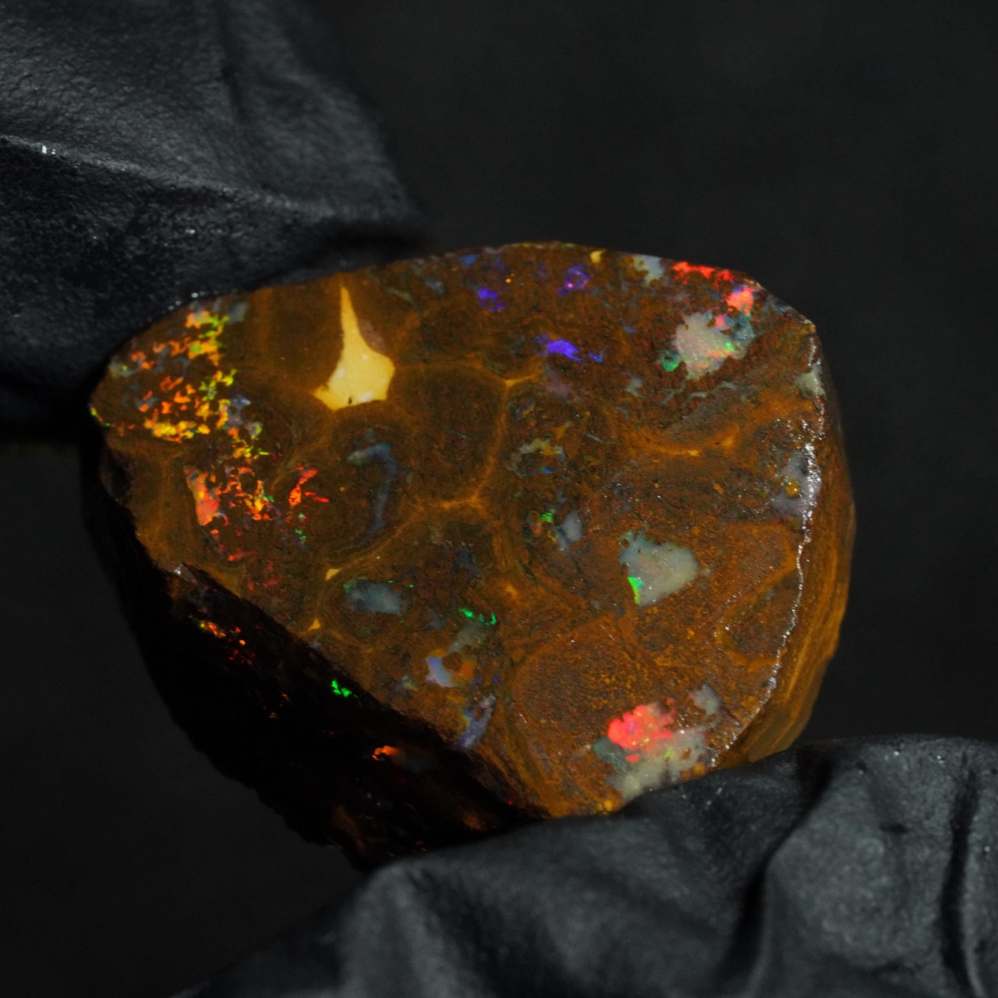 Boulder Opal Slab