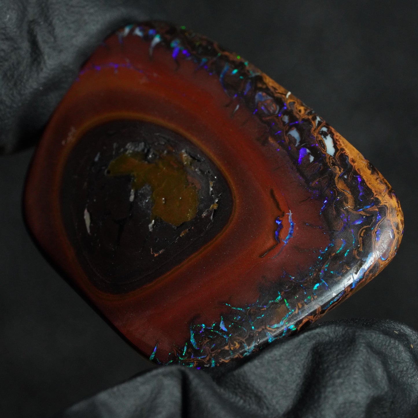 Boulder Opal Cut Stone