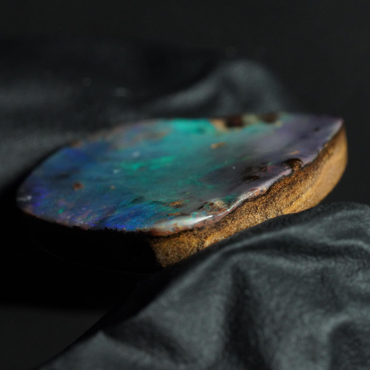 Boulder Opal Cut Stone