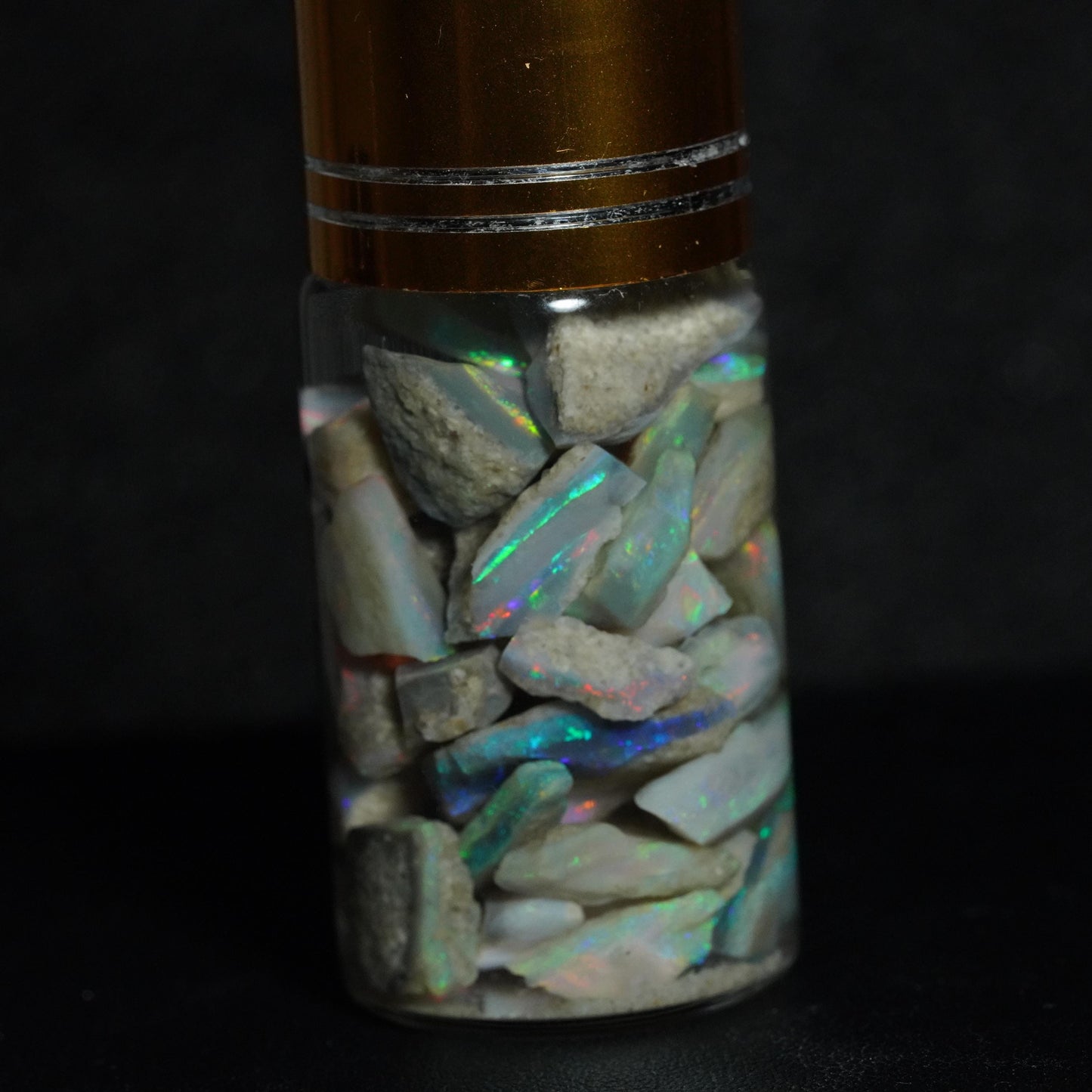 Mintabie Opal Chips Jar
