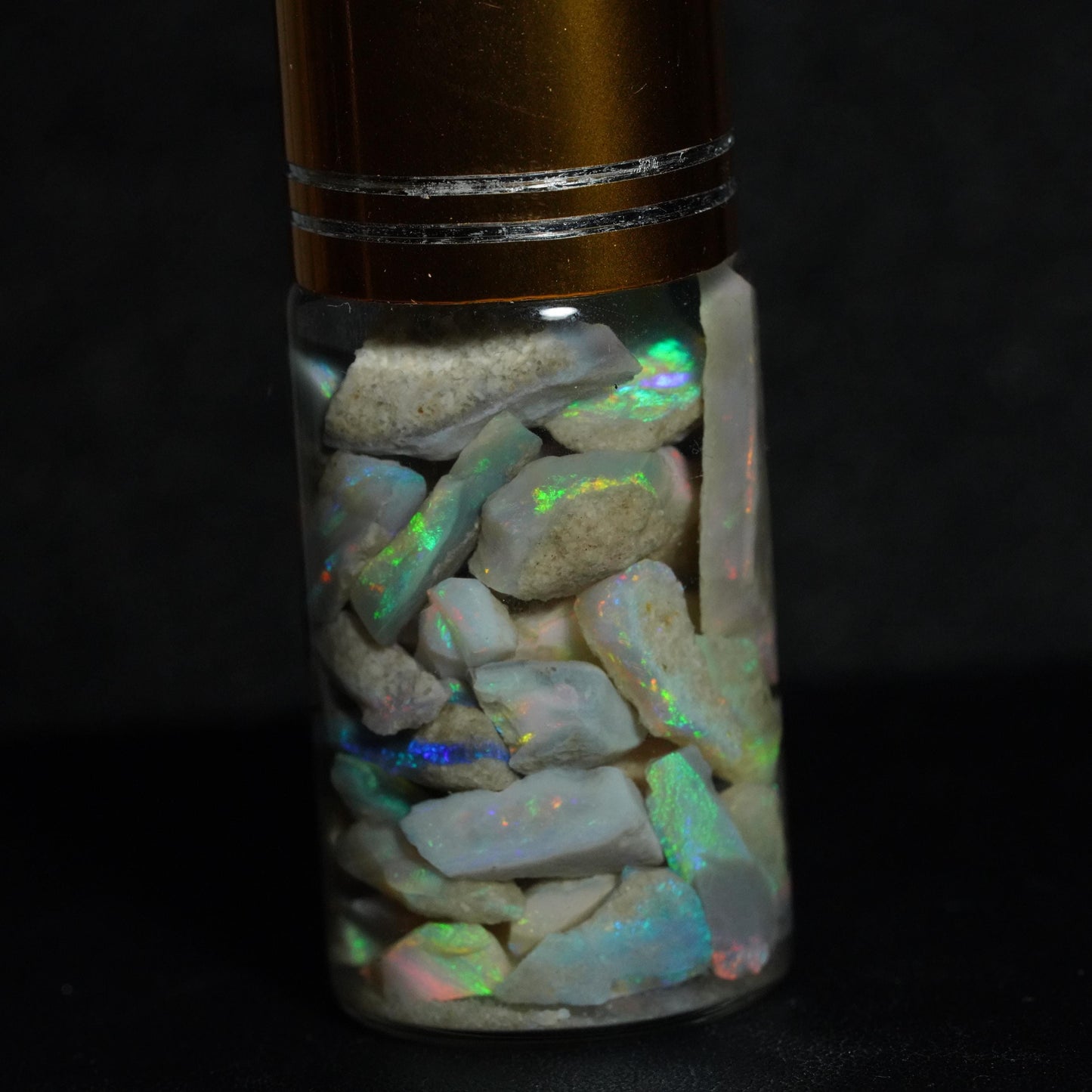 Mintabie Opal Chips Jar