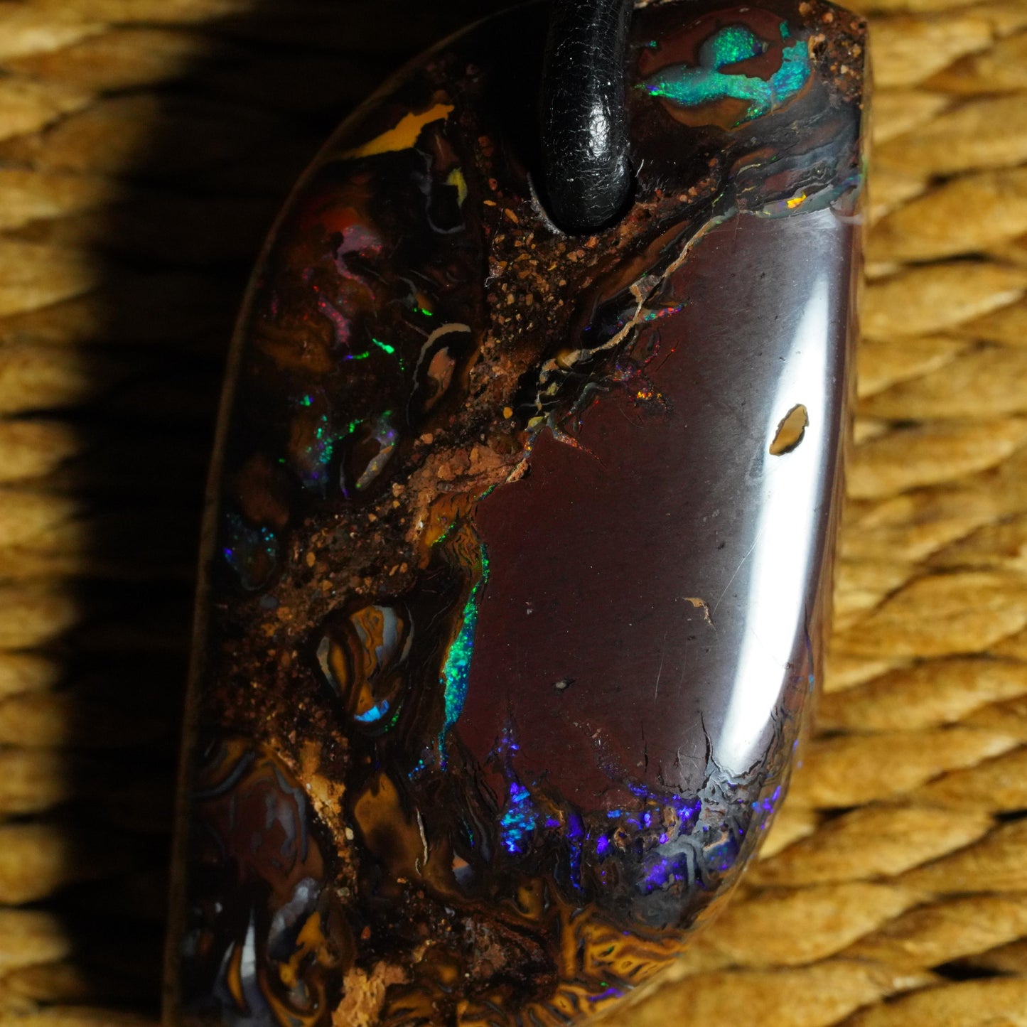 Boulder Opal Pendant
