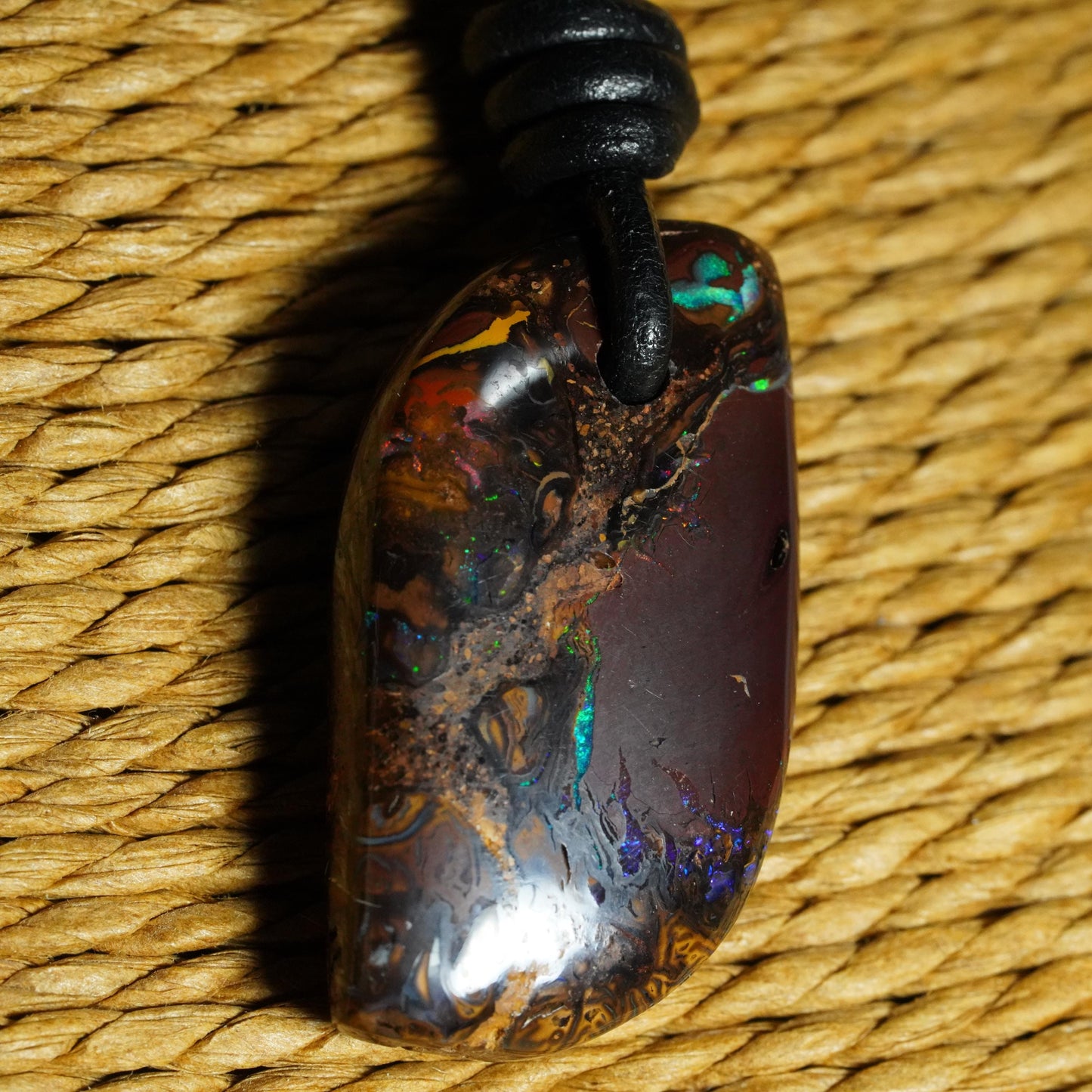 Boulder Opal Pendant