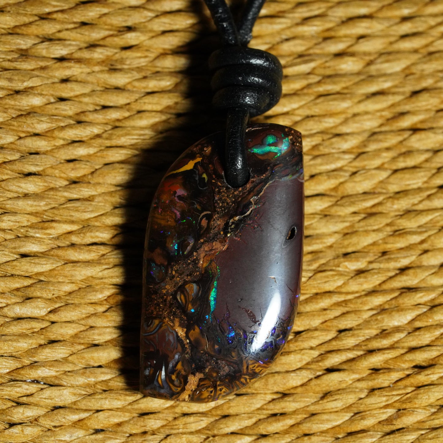 Boulder Opal Pendant