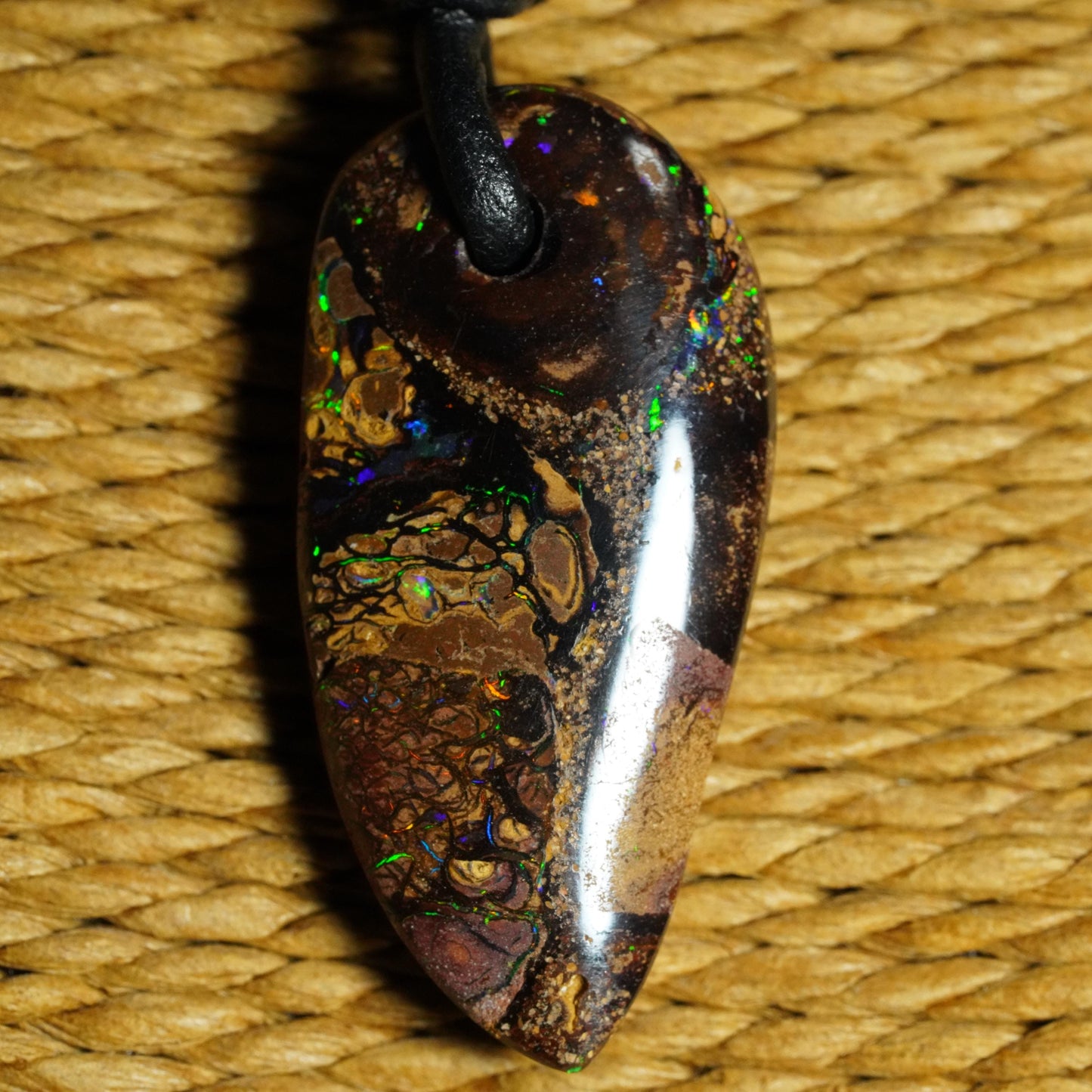 Boulder Opal Pendant