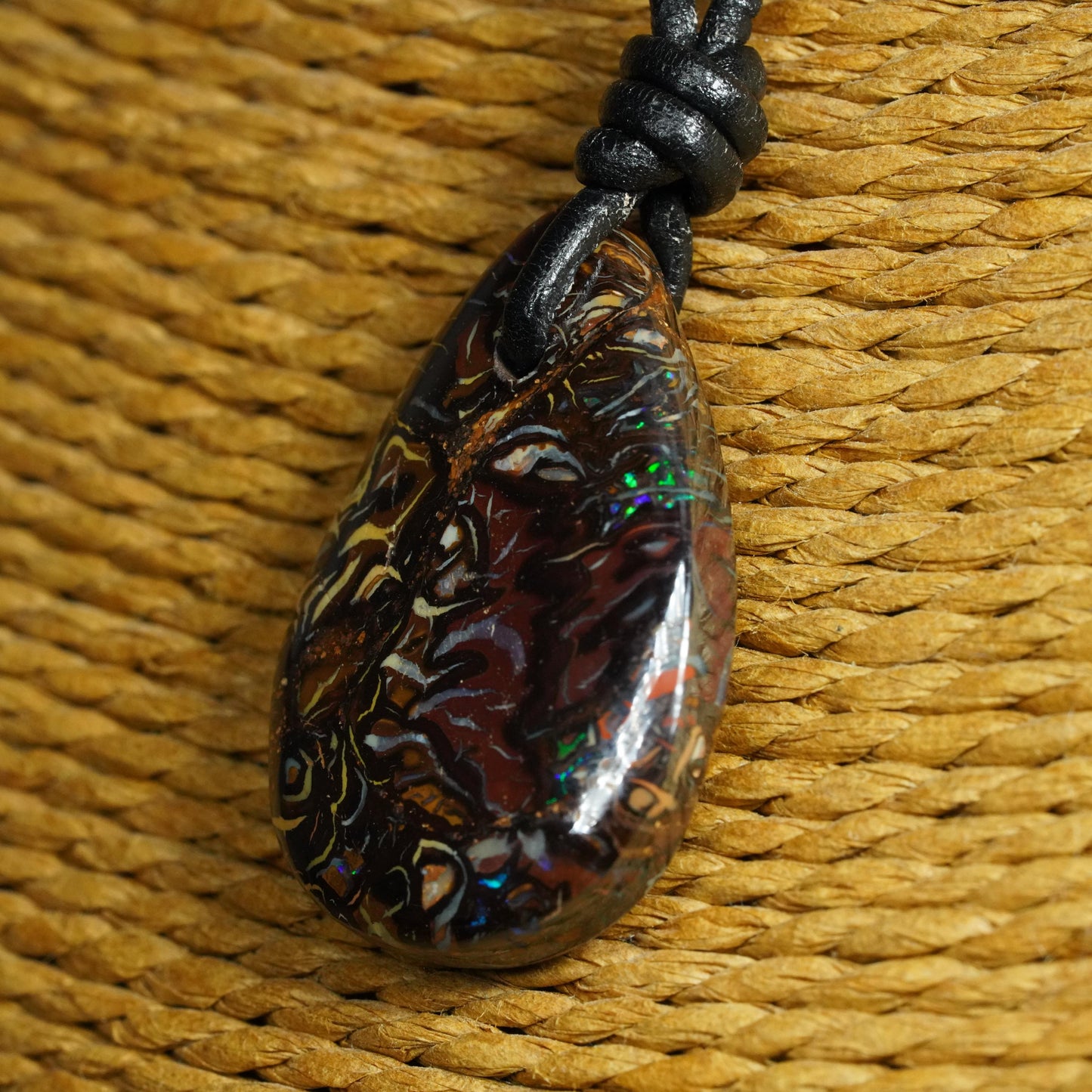 Boulder Opal Pendant