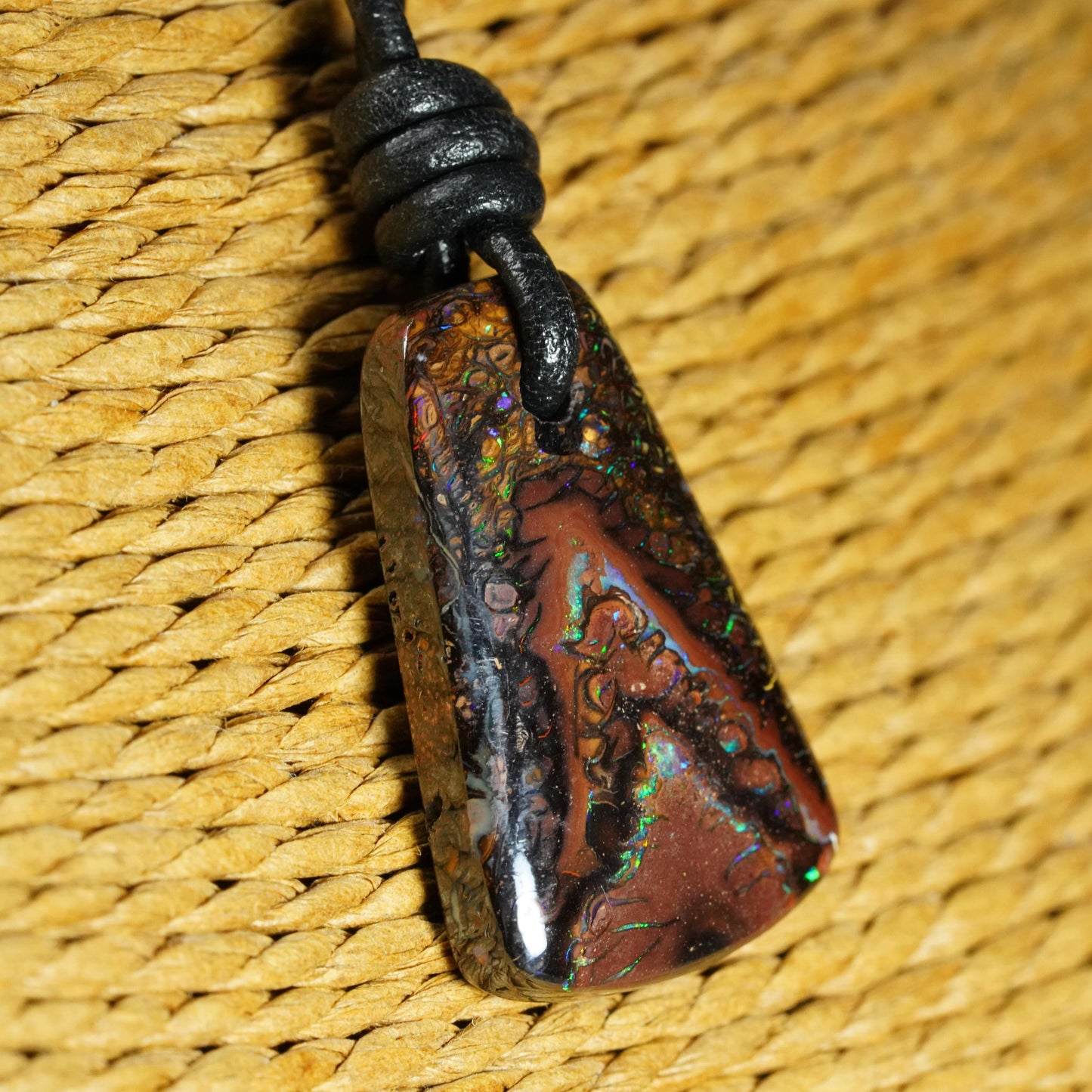 Boulder Opal Pendant