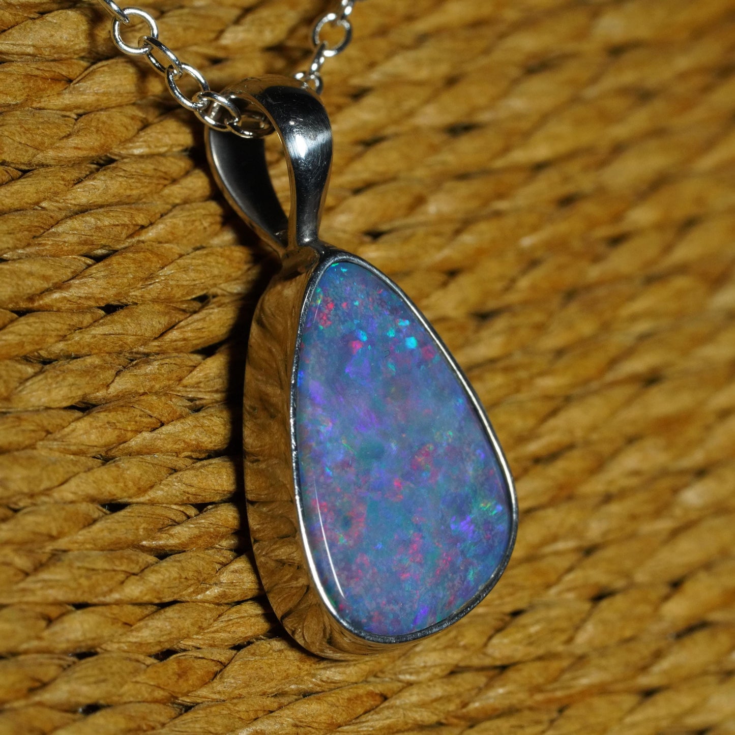 Australian Opal Doublet Pendant