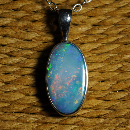 Australian Opal Doublet Pendant