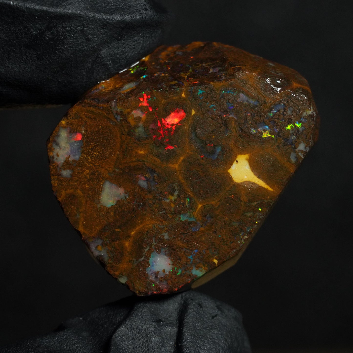 Boulder Opal Slab