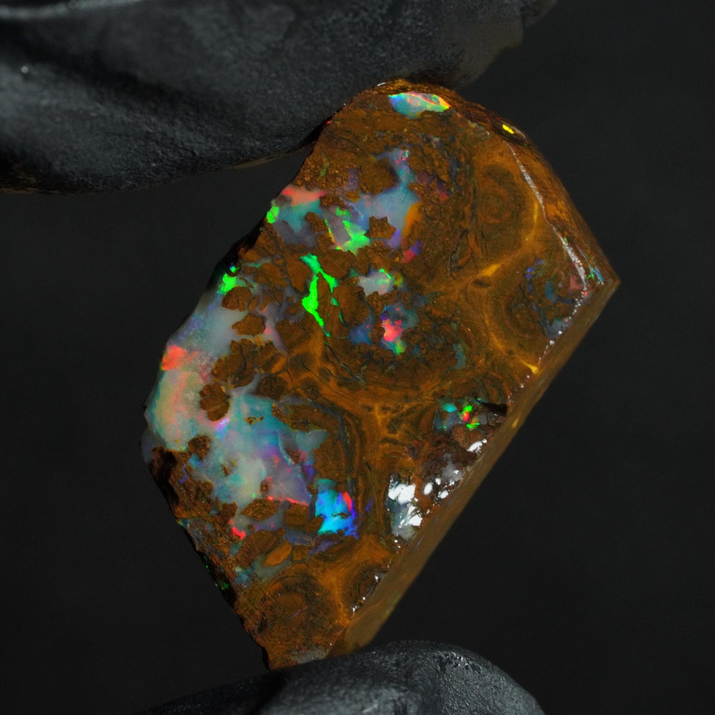 Boulder Opal Slab