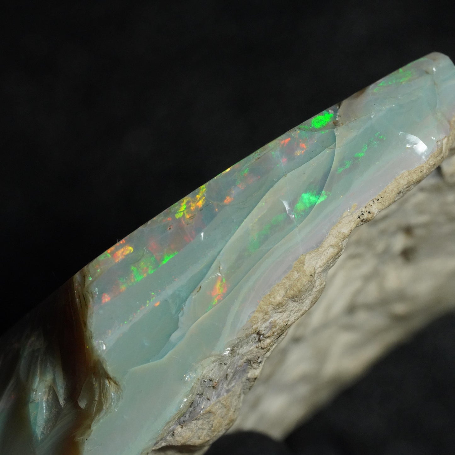 Australian Opal Mintabie Rub / Specimen