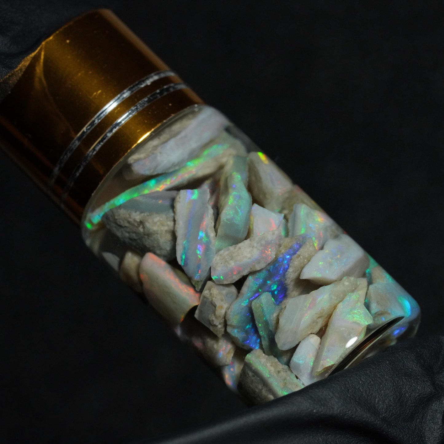 Mintabie Opal Chips Jar