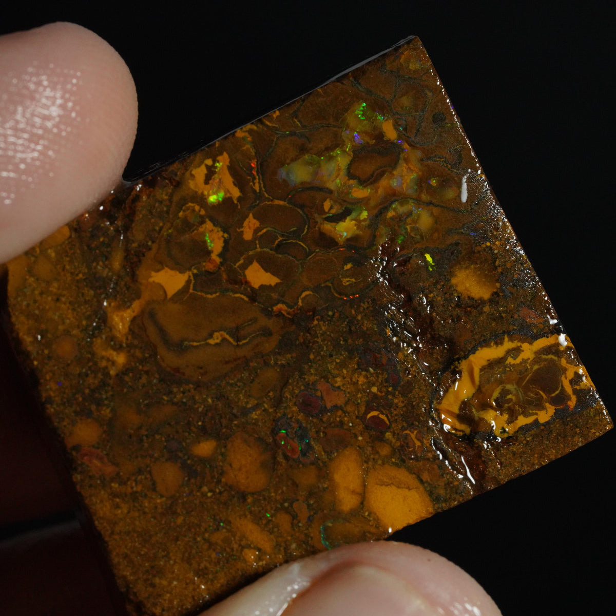 Boulder Opal Slab