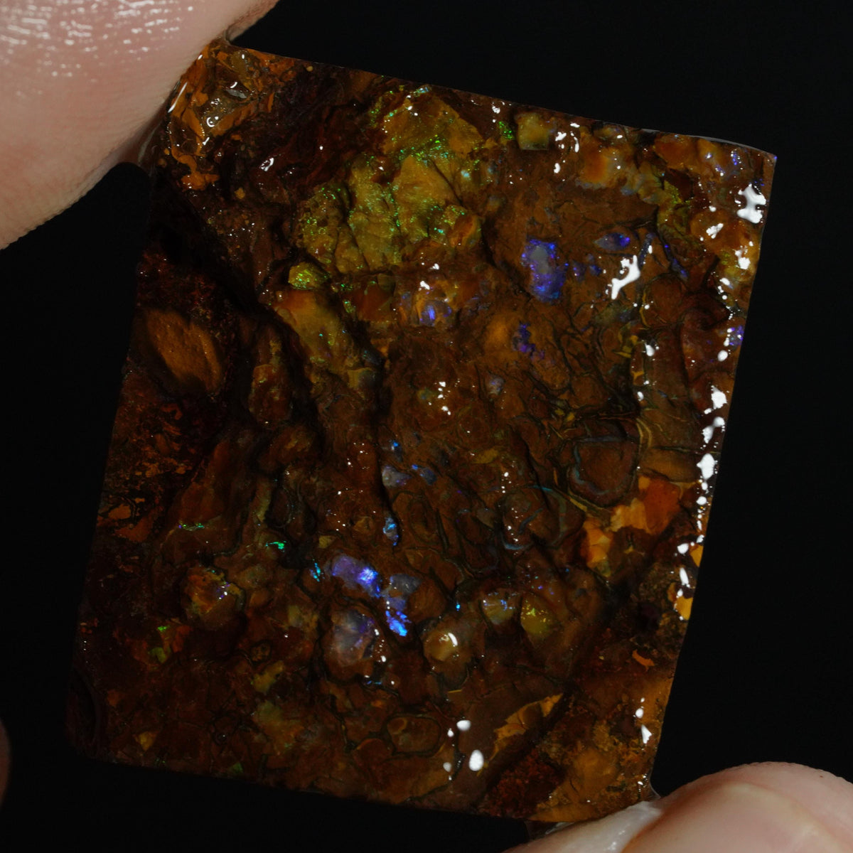 Boulder Opal Slab